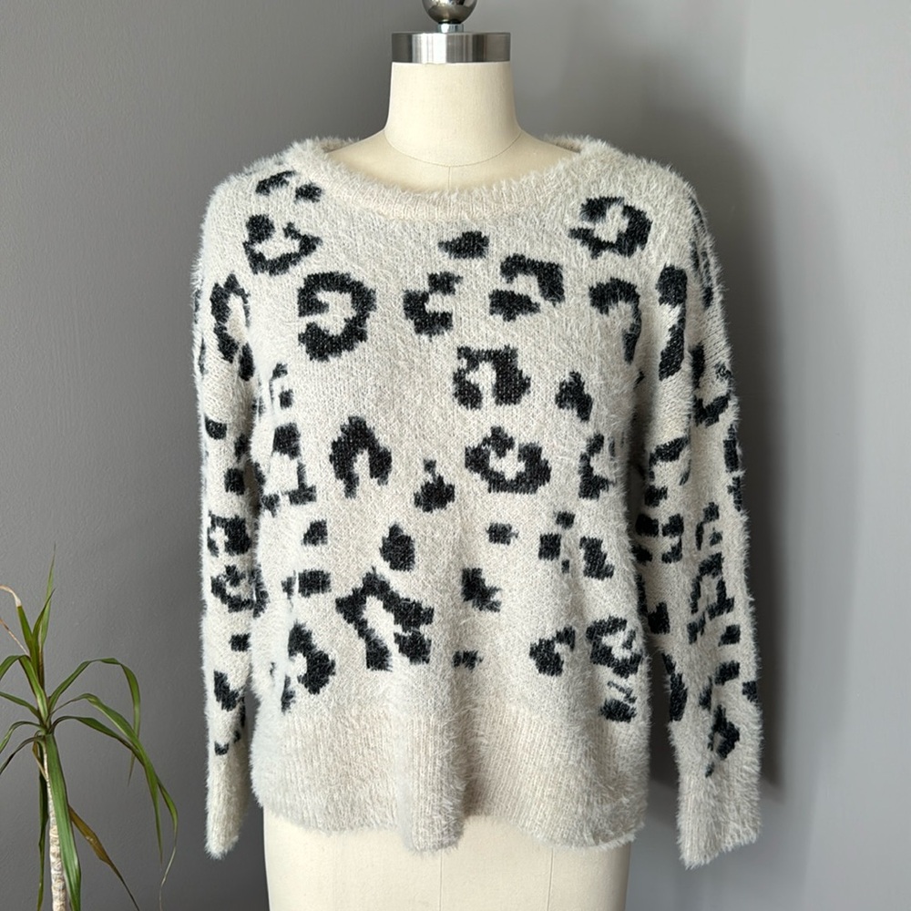 Snow Leopard Sweater